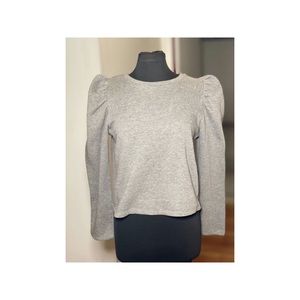 Puff Shoulders Sweater